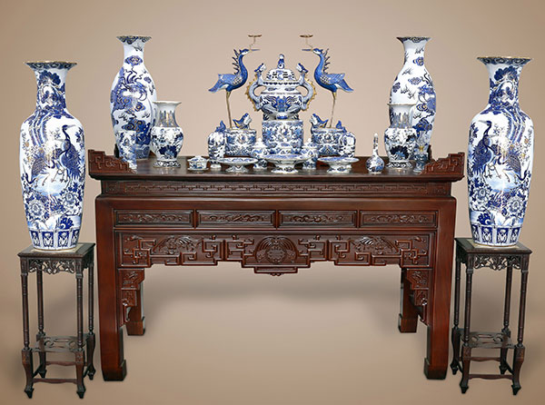 Đồ thờ gốm sứ Bát Tràng cao cấp tại Hải Phòng