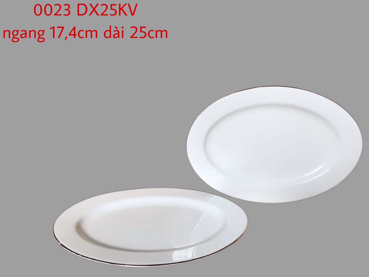 Đĩa xoài DX25 kẻ vàng