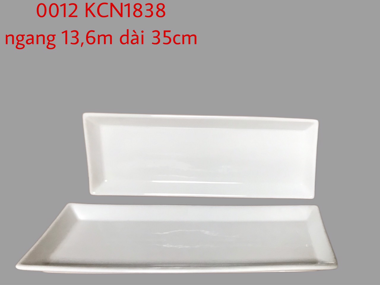 Khay Chữ Nhật 1837