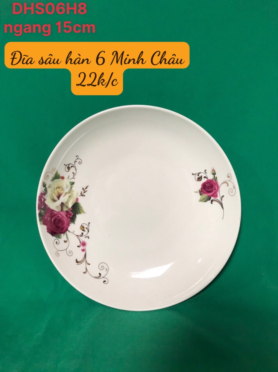 Đĩa Sâu 6 hoa 08