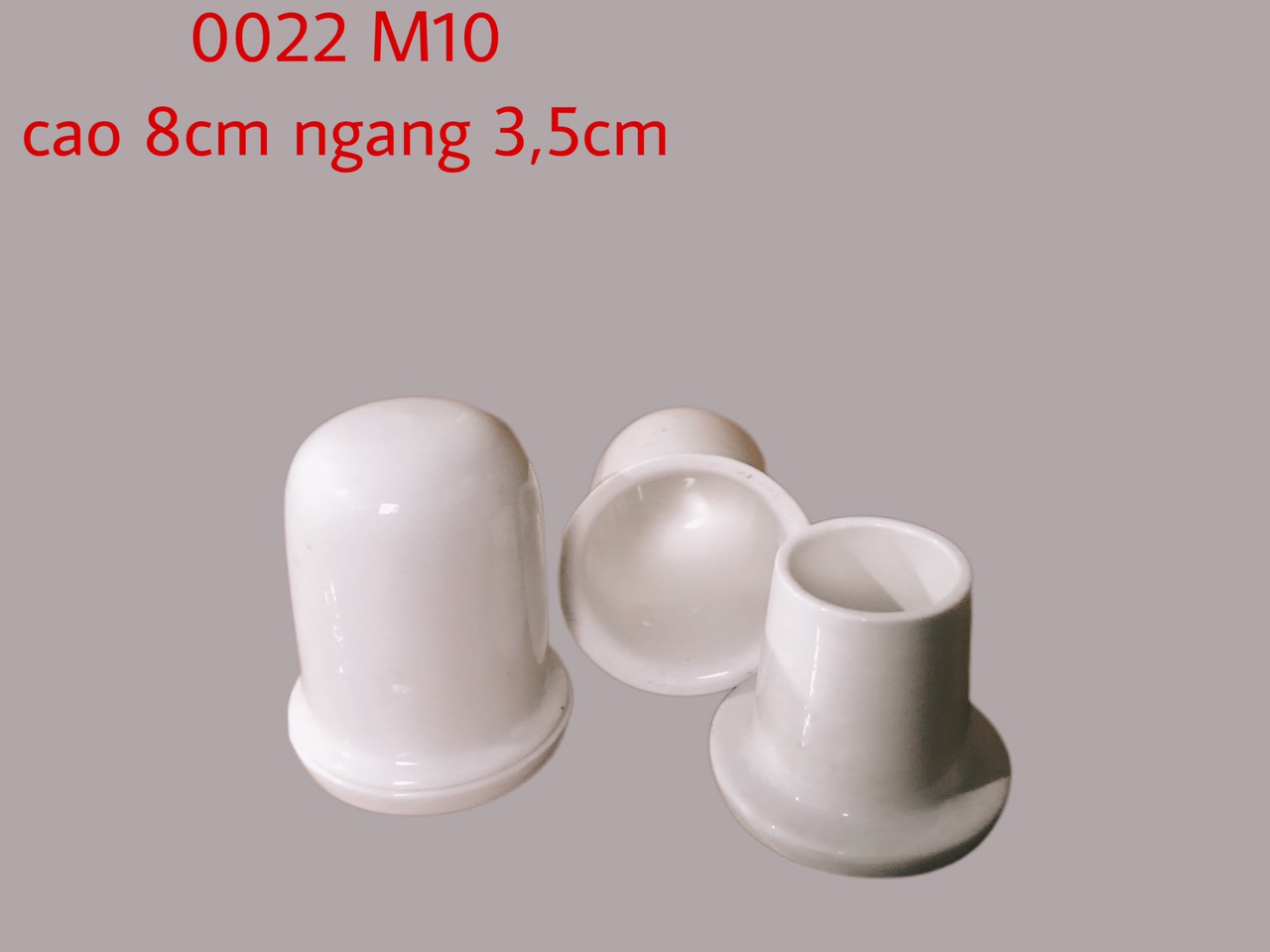 Ống sứ đựng tăm M03