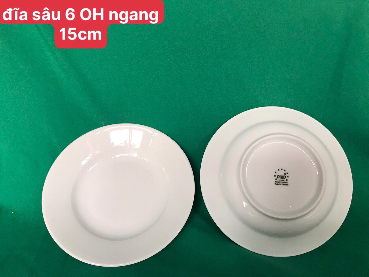 Đĩa sâu 6 trắng OHIO