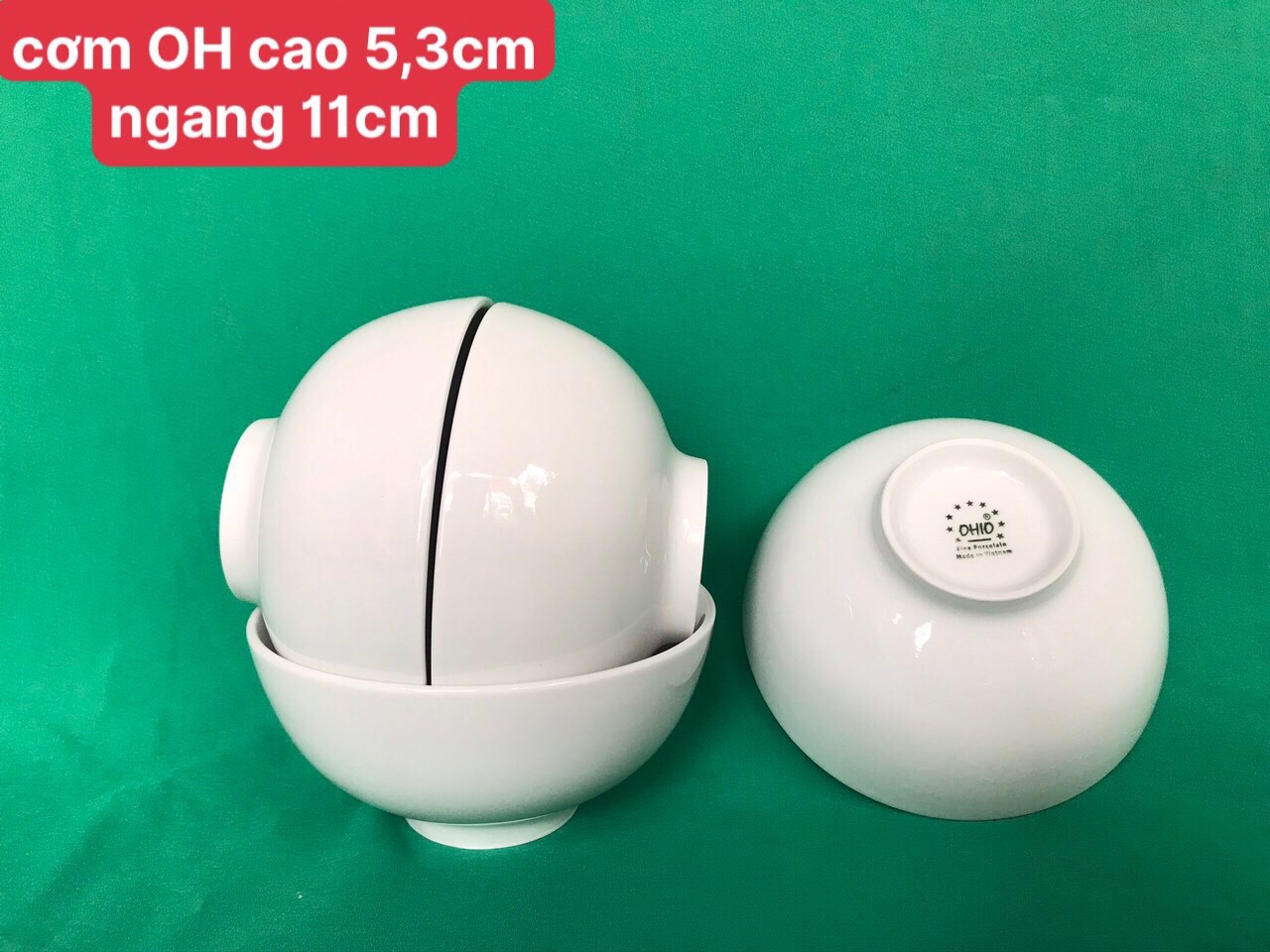 Bát cơm trắng OHIO