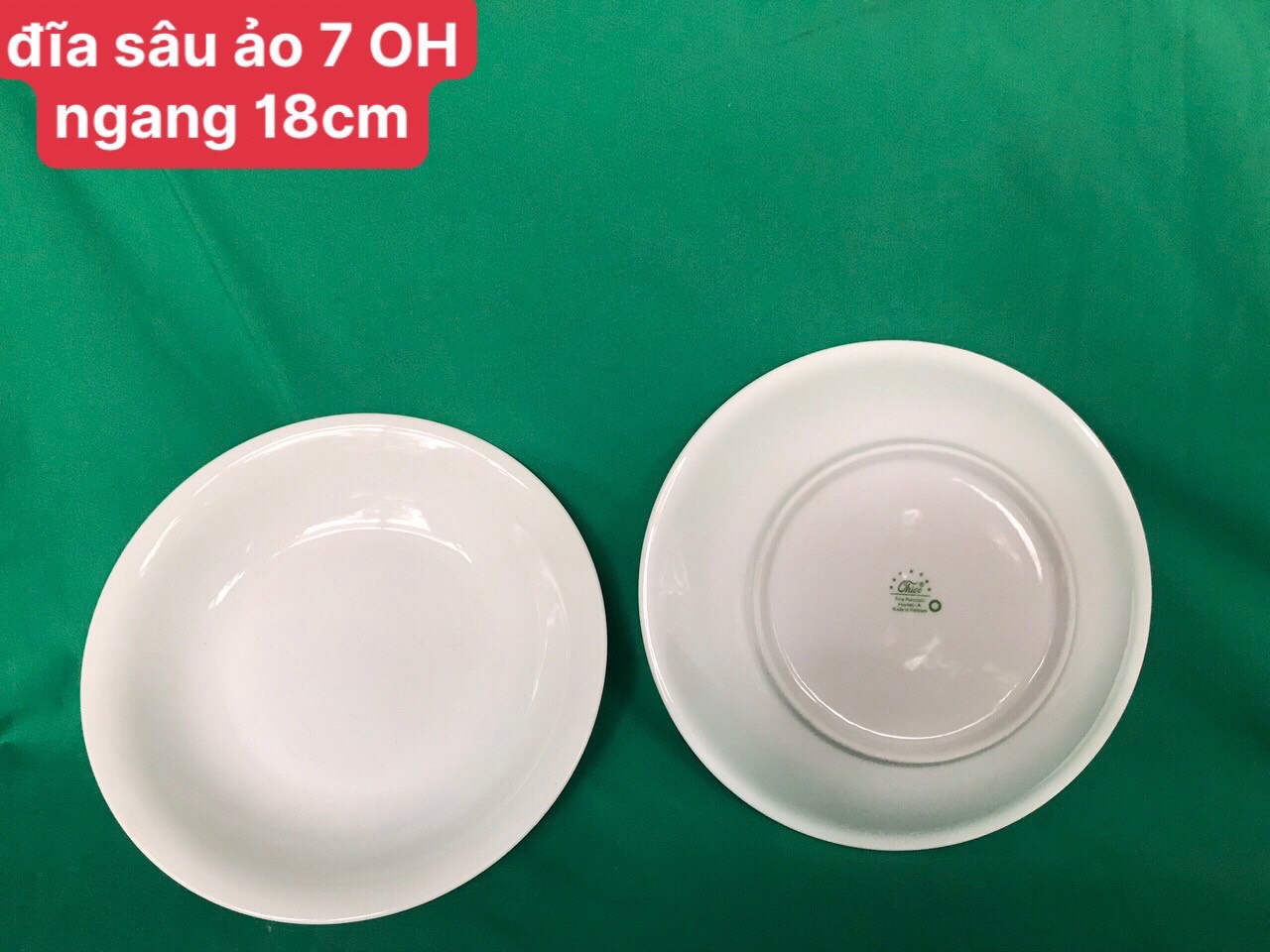 Đĩa sâu ảo 7 trắng OHIO