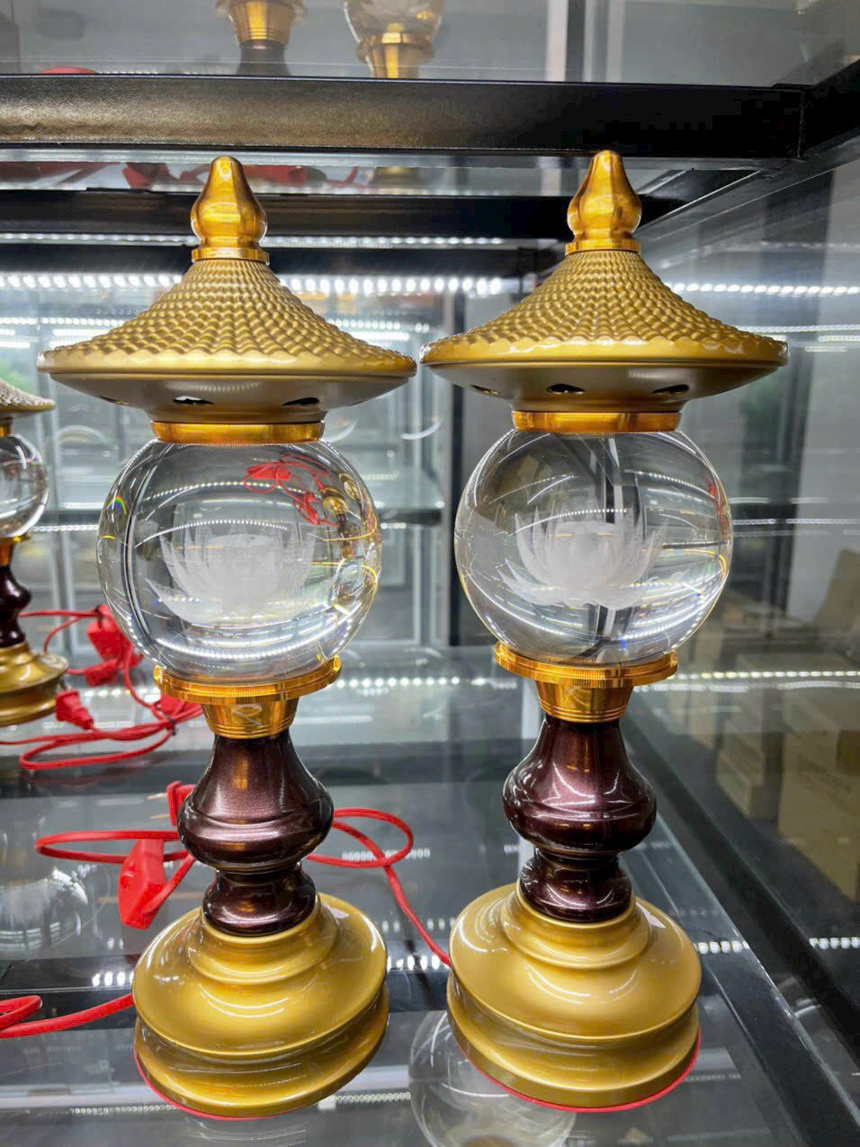 Đèn thờ trụ 20f