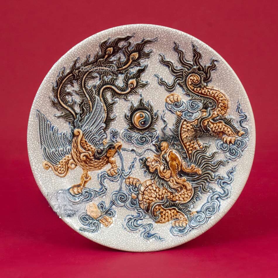 Mâm Bồng dạn nổi Rồng H25