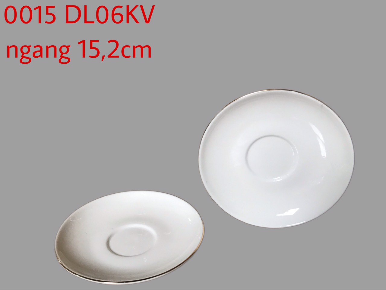 Đĩa Loe DL06 kẻ vàng