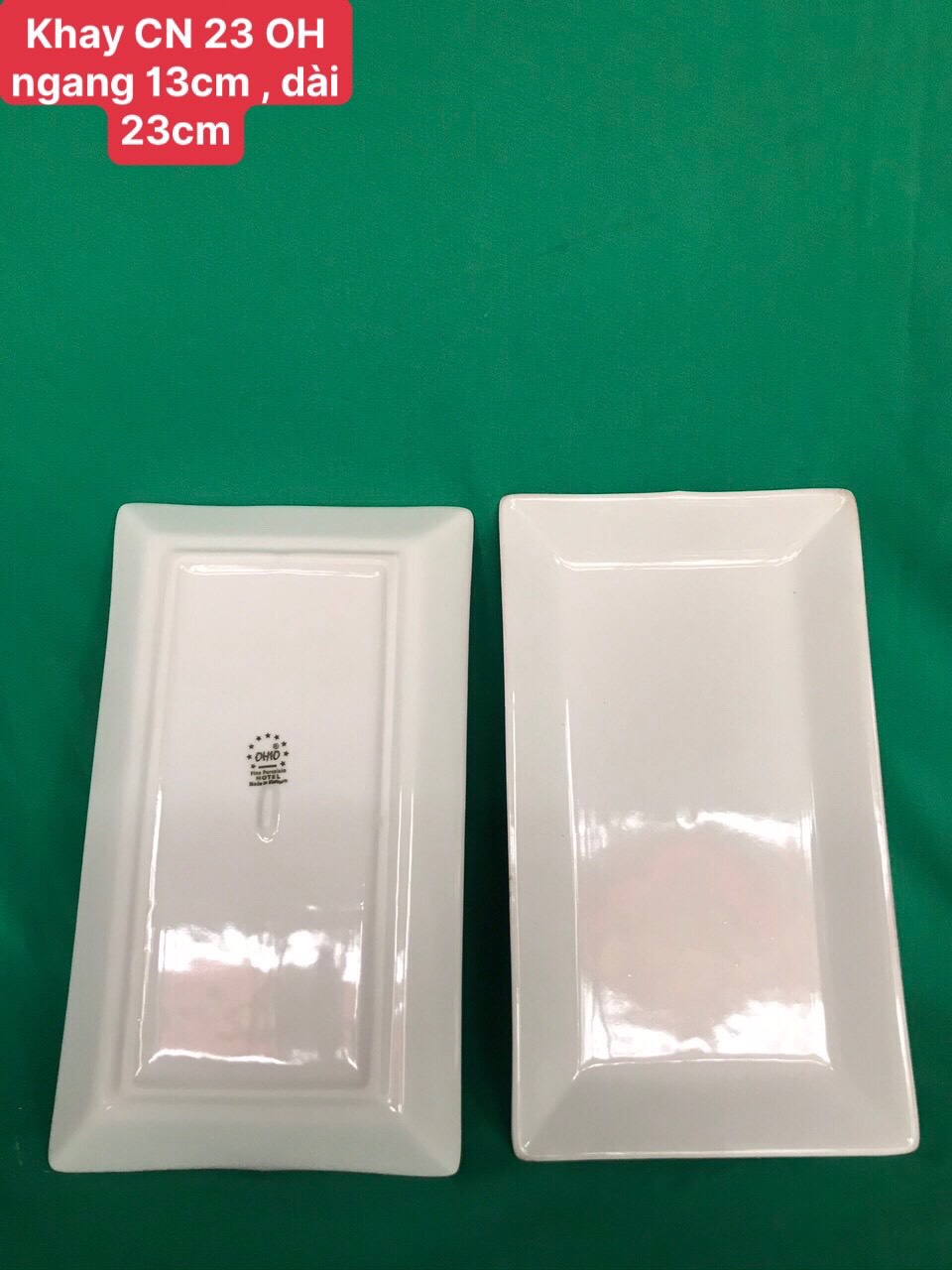Khay chữ nhật 23 OHIO